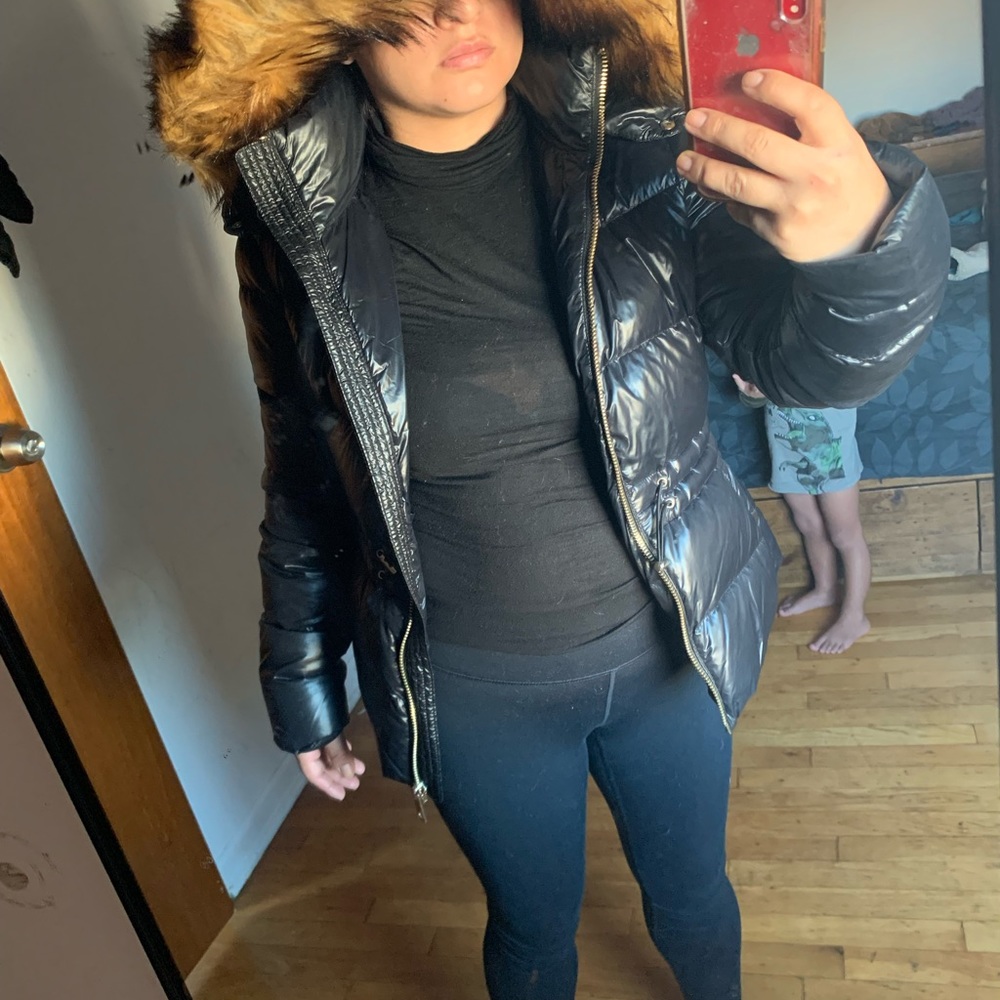 Shiny effect down jacket - Picture 5 of 5